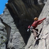scalare sulla roccia
